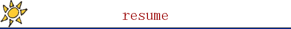 resume