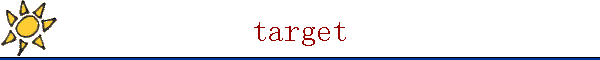 target